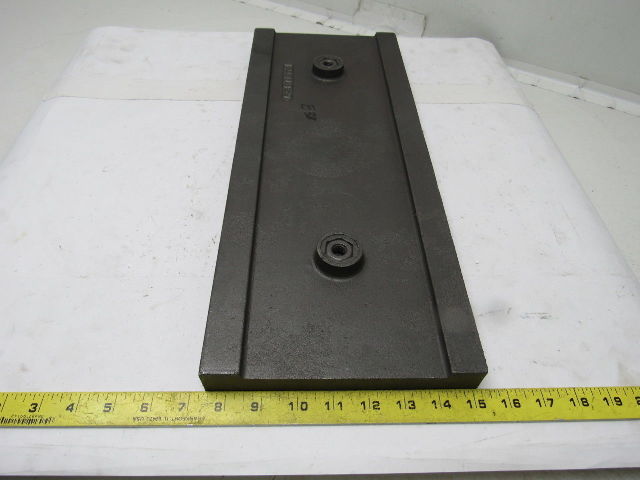 Wheelabrator Pangborn 6-870031 OEM Wear Plate Liner Shot Blaster 20-1/4"x7-7/8"