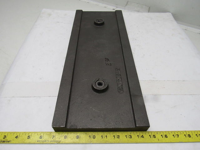Wheelabrator Pangborn 6-870031 OEM Wear Plate Liner Shot Blaster 20-1/4"x7-7/8"