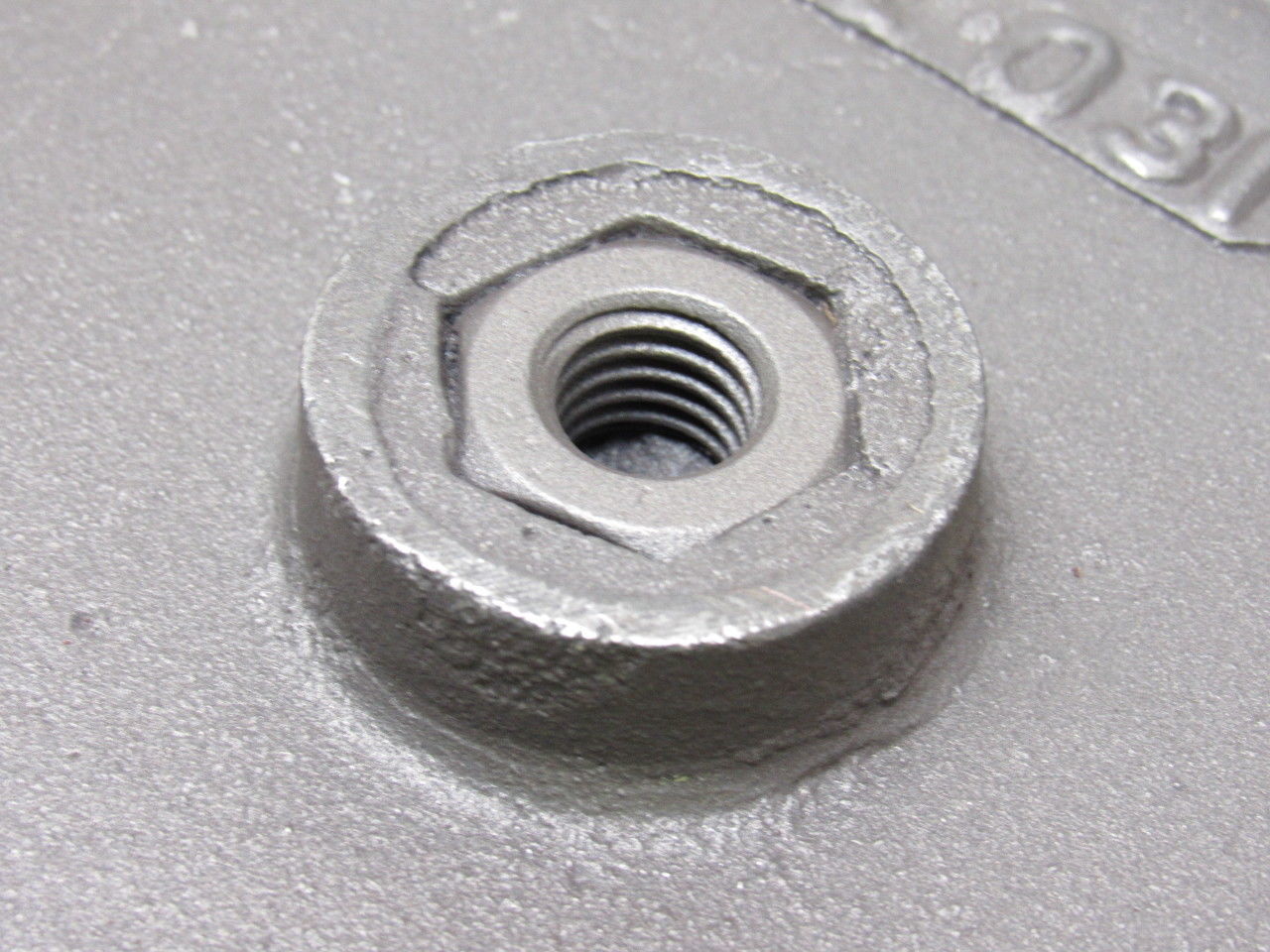 Wheelabrator Pangborn 6-870031 OEM Wear Plate Liner Shot Blaster 20-1/4"x7-7/8"