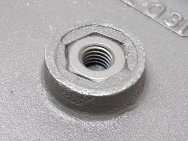 Wheelabrator Pangborn 6-870031 OEM Wear Plate Liner Shot Blaster 20-1/4"x7-7/8"