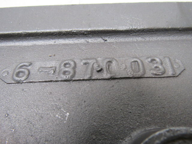 Wheelabrator Pangborn 6-870031 OEM Wear Plate Liner Shot Blaster 20-1/4"x7-7/8"