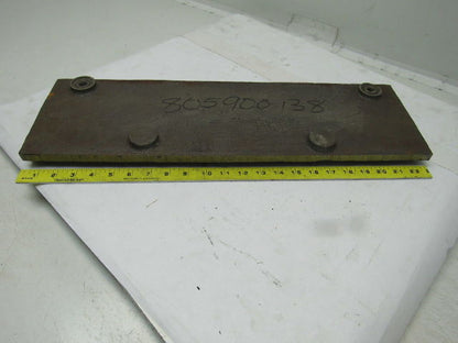 Wheelabrator Pangborn 6-890013B OEM Wear Plate Liner Shot Blaster 22-3/4"x6-7/8"