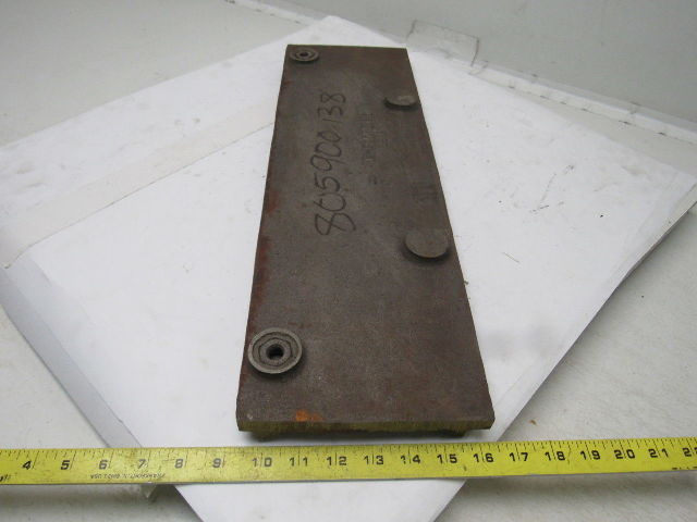 Wheelabrator Pangborn 6-890013B OEM Wear Plate Liner Shot Blaster 22-3/4"x6-7/8"