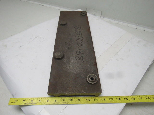 Wheelabrator Pangborn 6-890013B OEM Wear Plate Liner Shot Blaster 22-3/4"x6-7/8"
