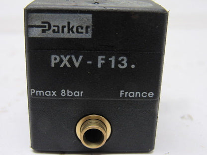 Parker PXV-F13. Pneumatic Visual Indicator Pressure 1-8 Bar Green 4mm Tube