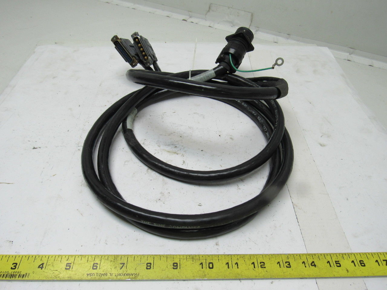 Ingersoll Rand 99385361 Motor Cable 105" 17 Female Pin to 2 Connectors OEM