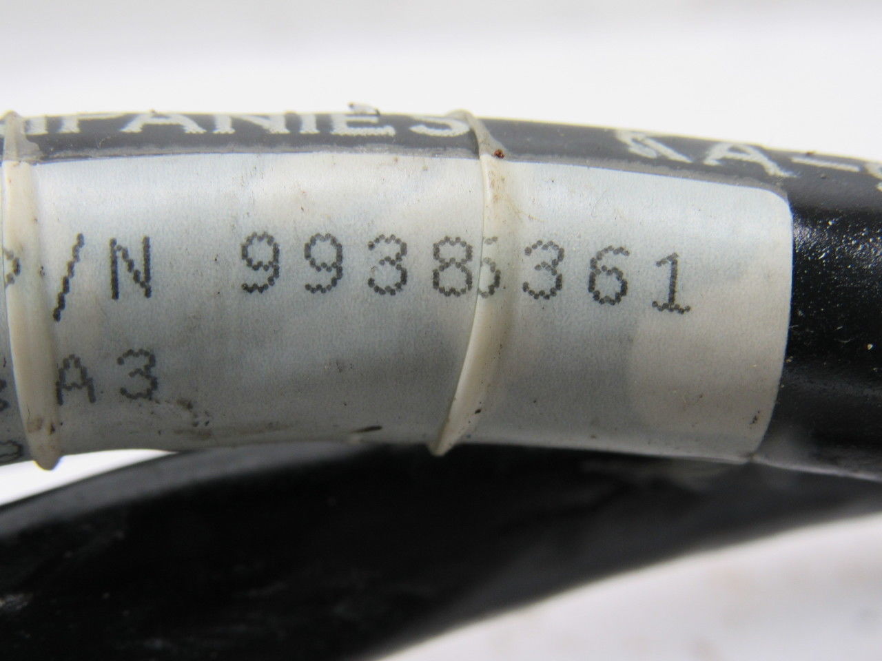 Ingersoll Rand 99385361 Motor Cable 105" 17 Female Pin to 2 Connectors OEM