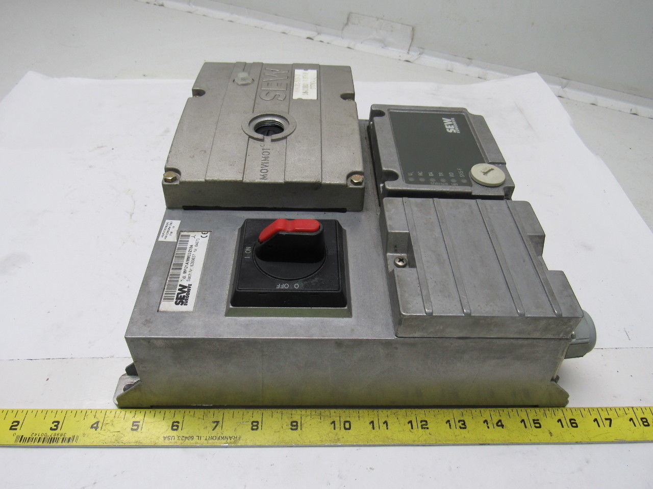 Sew Eurodrive MFI21A/MM03/Z18A Movimot 0.37KW Field Distributor WYE Connection