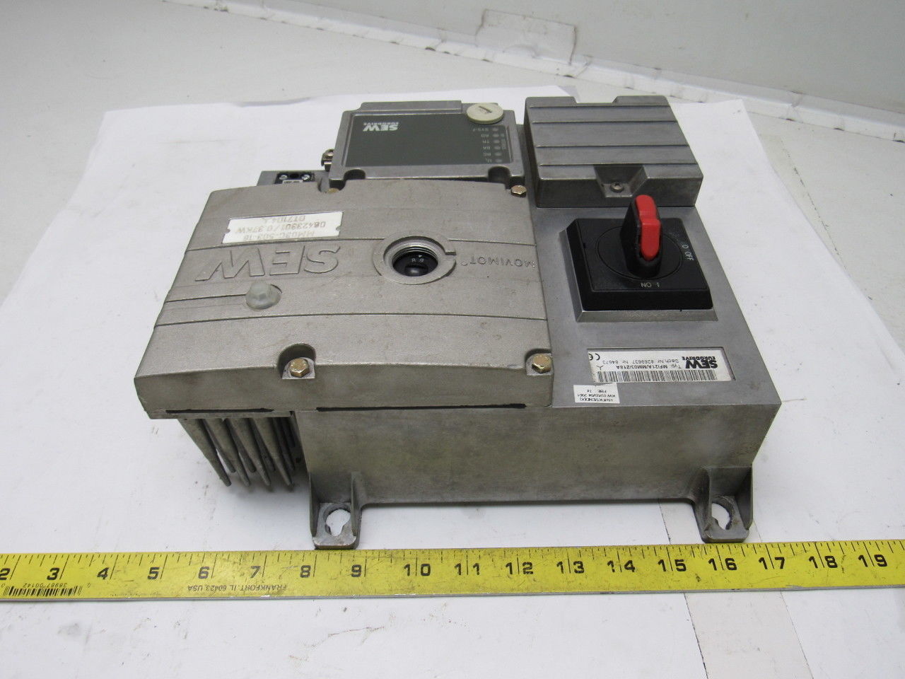 Sew Eurodrive MFI21A/MM03/Z18A Movimot 0.37KW Field Distributor WYE Connection