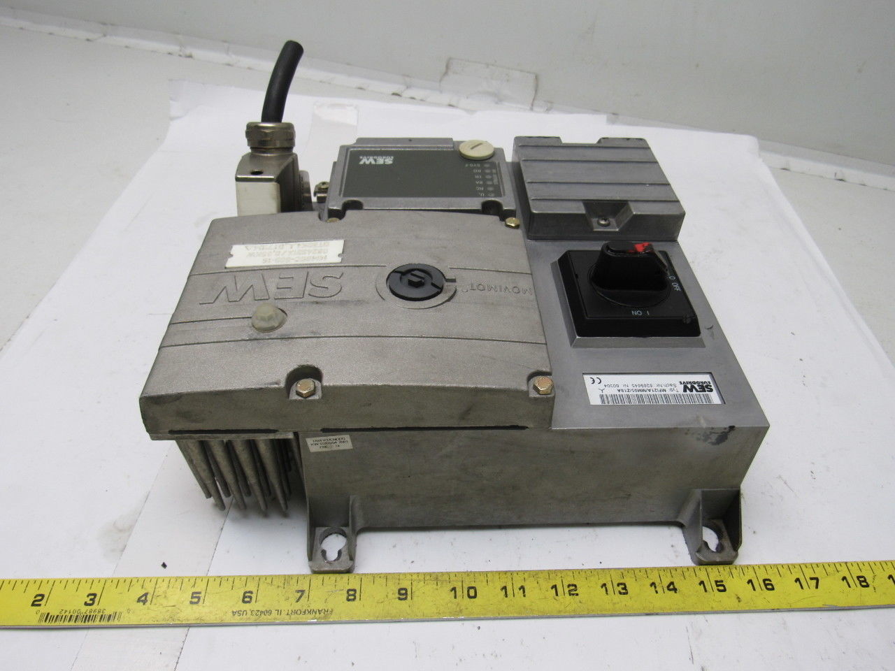 Sew Eurodrive MFI21A/MM05/Z18A Movimot 0.55Kw Field Distributor Wye-Delta Conn.
