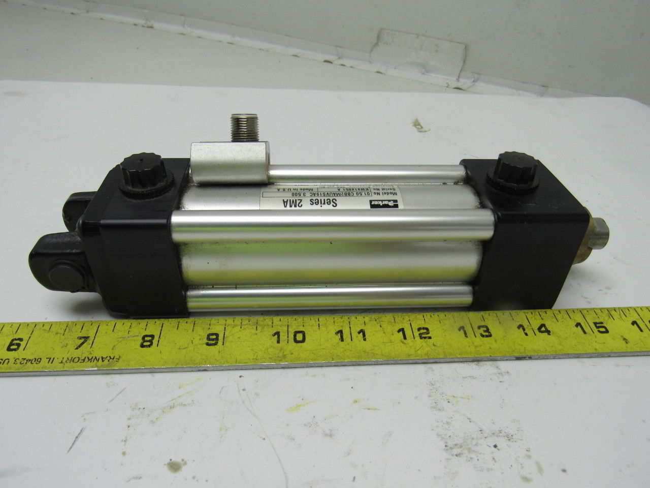 Parker CBB2MAUVS19AC Pneumatic Air Cylinder1.50" Bore 3.500" Stroke