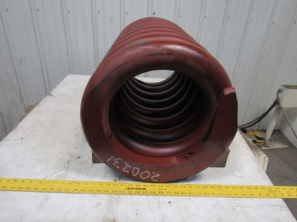 Large HD Compression Die Spring 18OD x12-1/4" ID x 30" L 3-1/4" Coil Size"