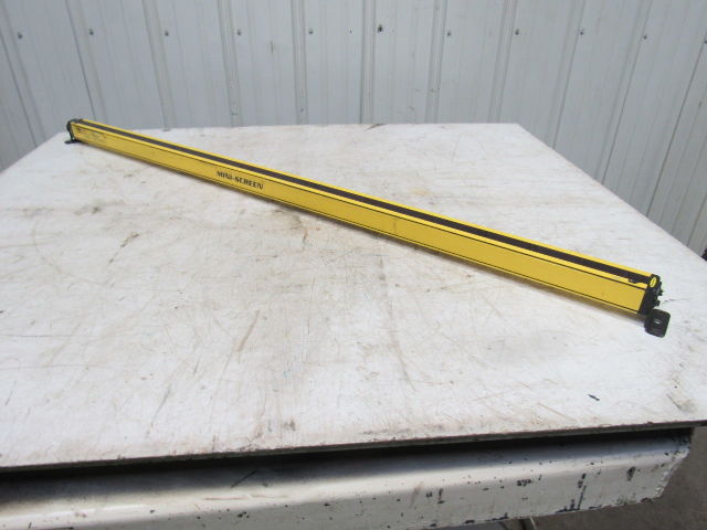 Banner MSE4824Y Mini Screen 30' Range 48" Light Curtain Signal Emitter 24VDC