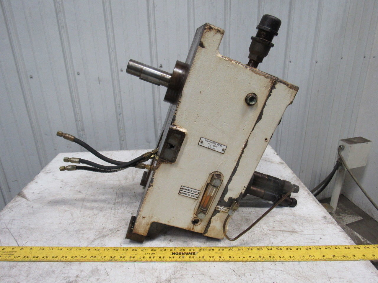 Ingersoll CM Systems Milwaukee 3 Collet Drill Head Assy Crank Shaft Drilling