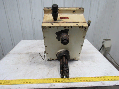 Ingersoll CM Systems Milwaukee 2 Collet Drill Head Assy Crank Shaft Drilling
