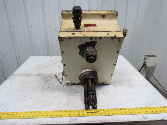 Ingersoll CM Systems Milwaukee 2 Collet Drill Head Assy Crank Shaft Drilling