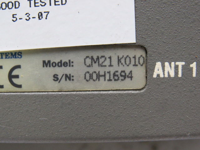 Escort Memory Systems CM21-K010 CM21 Interbus Interface Module