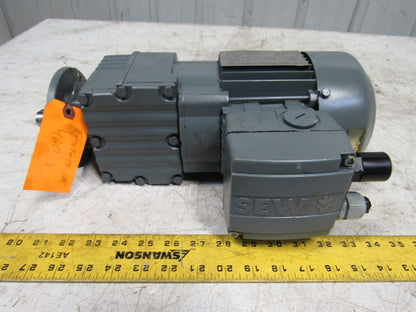 Sew Eurodrive RF17 DT71K4/TF/IS 31.94:1 Ratio 1700/53 RPM Gear Motor 20mm Shaft