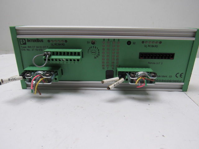 Phoenix Contact IBS CT 24 IO GT-T 2719470 Interbus Coupling Module