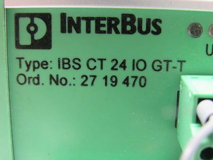 Phoenix Contact IBS CT 24 IO GT-T 2719470 Interbus Coupling Module