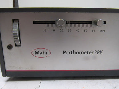 Mahr PRK Perthen Perthometer Metrology Surface Measurement Device