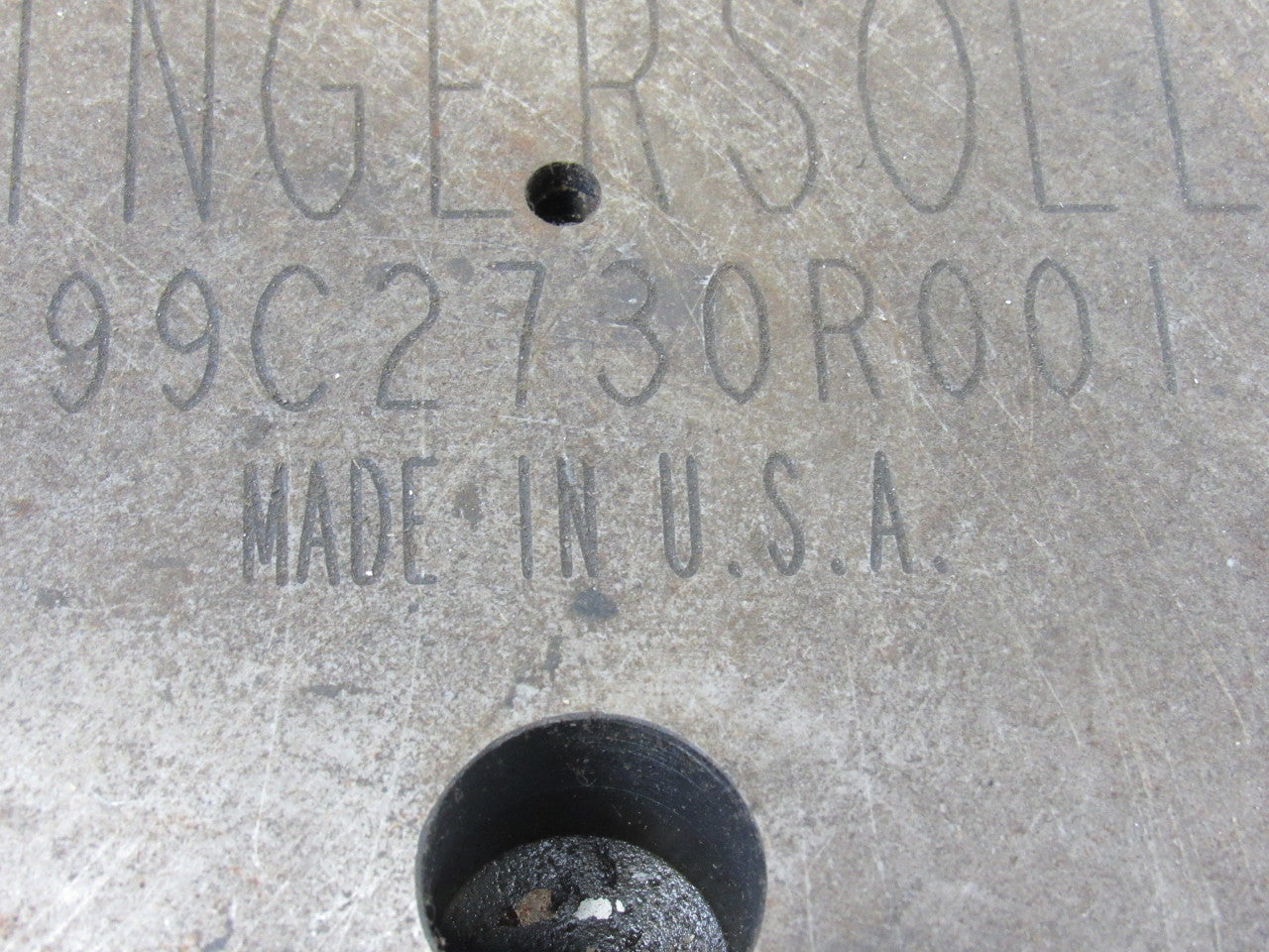 Ingersoll/Kennametal 27-1/2" Cut Dia 30 Cutter Face Mill Plate W/New Tooling