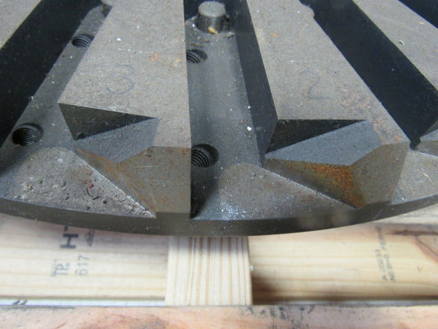 Ingersoll/Kennametal 27-1/2" Cut Dia 30 Cutter Face Mill Plate W/New Tooling