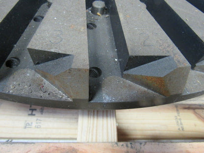 Ingersoll/Kennametal 27-1/2" Cut Dia 30 Cutter Face Mill Plate W/New Tooling