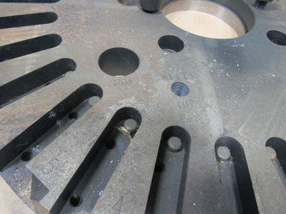 Ingersoll/Kennametal 27-1/2" Cut Dia 30 Cutter Face Mill Plate W/New Tooling