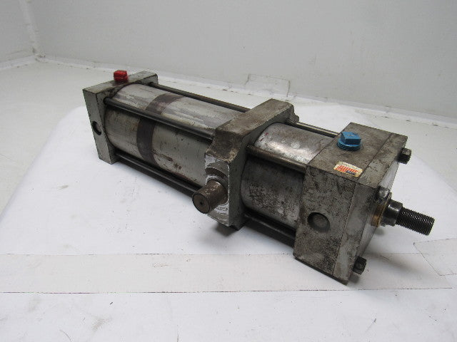 Milwaukee Cylinder A73 4" Bore 11" Stroke Offset Trunnion 250 PSI Hyd. Cylinder