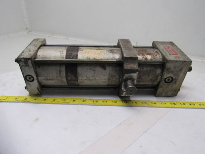 Milwaukee Cylinder A73 4" Bore 11" Stroke Offset Trunnion 250 PSI Hyd. Cylinder