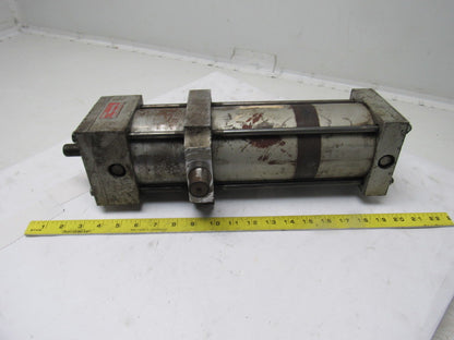 Milwaukee Cylinder A73 4" Bore 11" Stroke Offset Trunnion 250 PSI Hyd. Cylinder