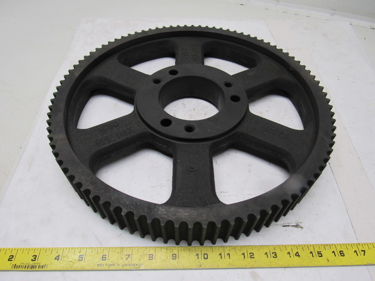 Maska P90E 14M-040 90 Tooth Timing Pulley 1580 Max RPM