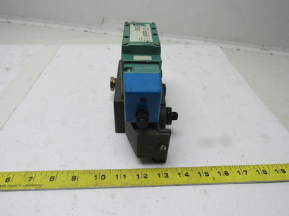 Numatics 124BA43BMP56Y61 4/2 Way Single Solenoid 24VDC Spring Return Valve