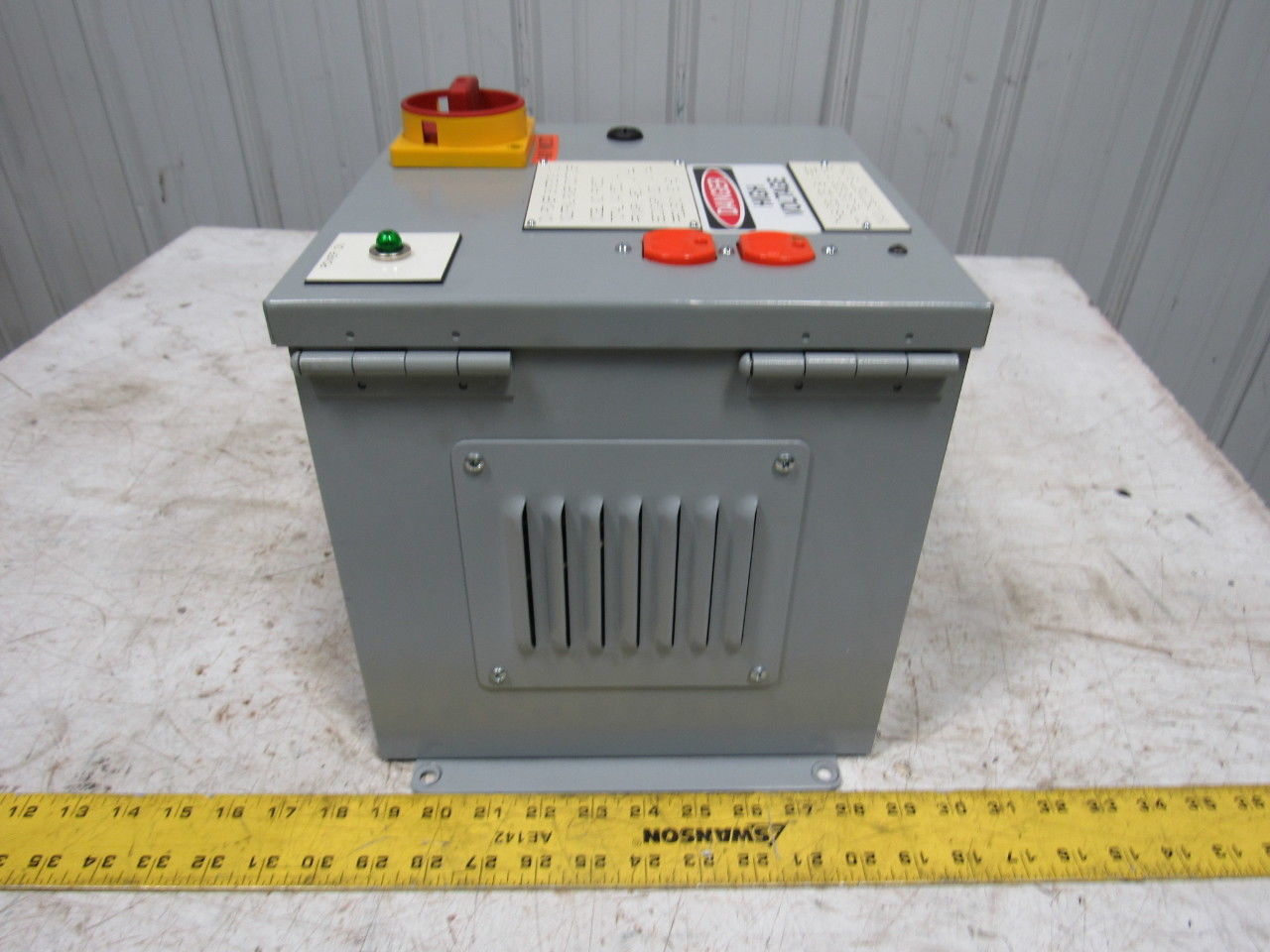 On Power Systems RX1500 1500 VA Power Conditioner 480V Primary-120V Sec. 60 Hz.