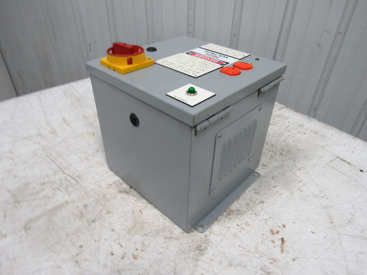 On Power Systems RX1500 1500 VA Power Conditioner 480V Primary-120V Sec. 60 Hz.