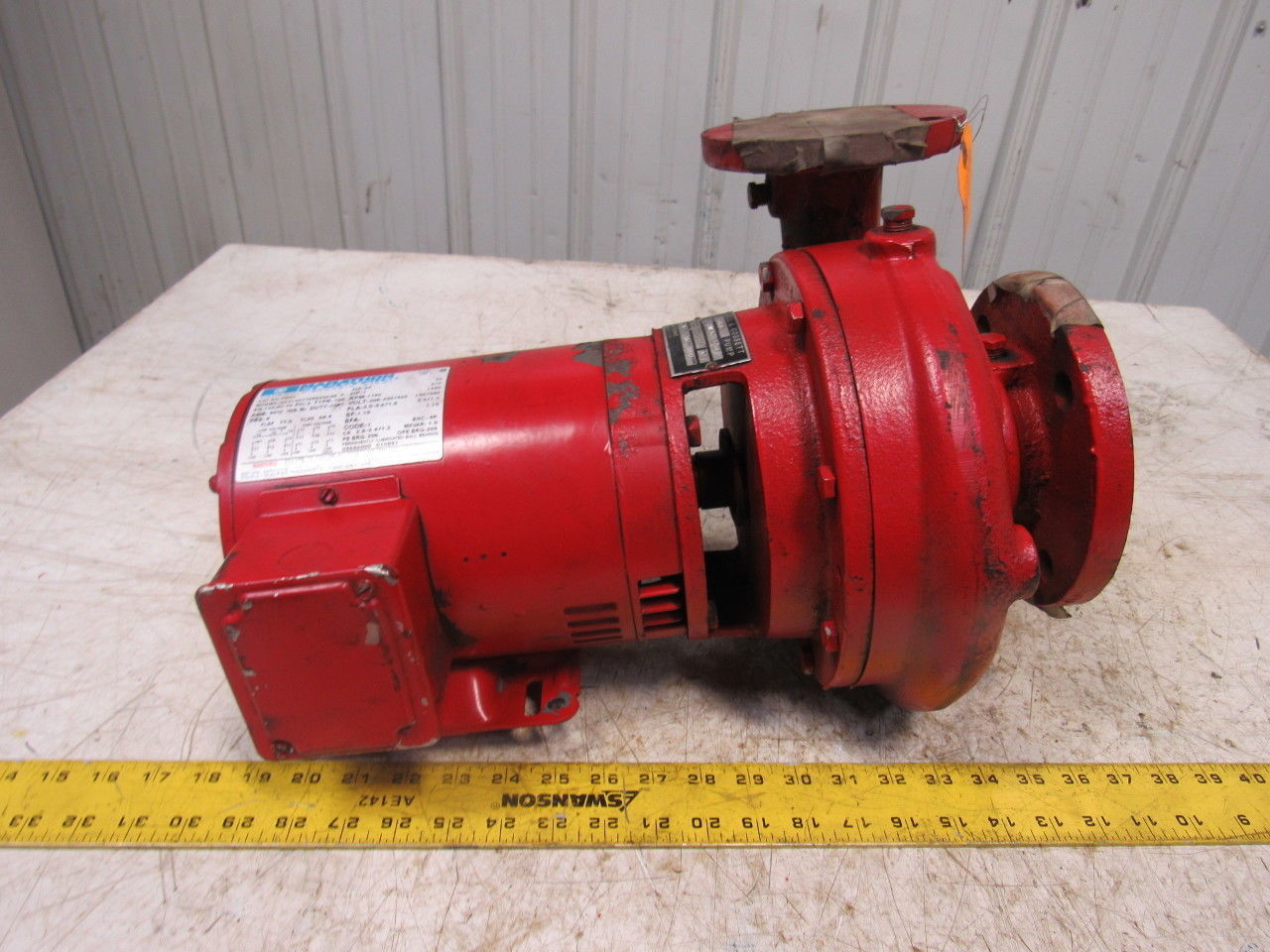 Marathon 4VA143TTDR5336AB 1 Hp 1730 RPM End Suction Flange Mount Centrifugal Pum