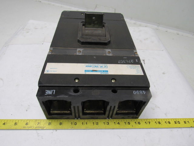 Gould KM3-S800V 800A MAX 3 Pole Molded Case Circuit Breaker