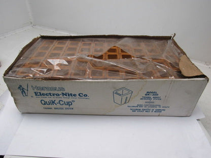 Heraeus QK-200 902.032.61 Quick-Cup Thermal System Box of 100