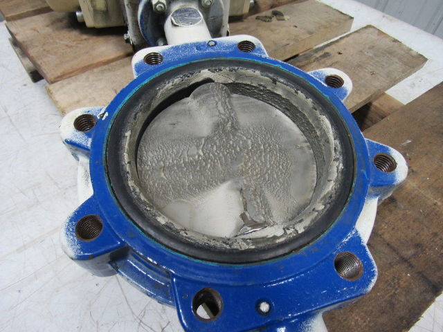 EL-O-Matic ESA 350/3A Valve Controller W/Grinell LC-8170-3 6" Butterfly Valve
