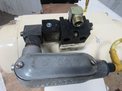 EL-O-Matic ESA 350/3A Valve Controller W/Grinell LC-8170-3 6" Butterfly Valve