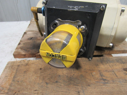 EL-O-Matic ESA 350/3A Valve Controller W/Grinell LC-8170-3 6" Butterfly Valve