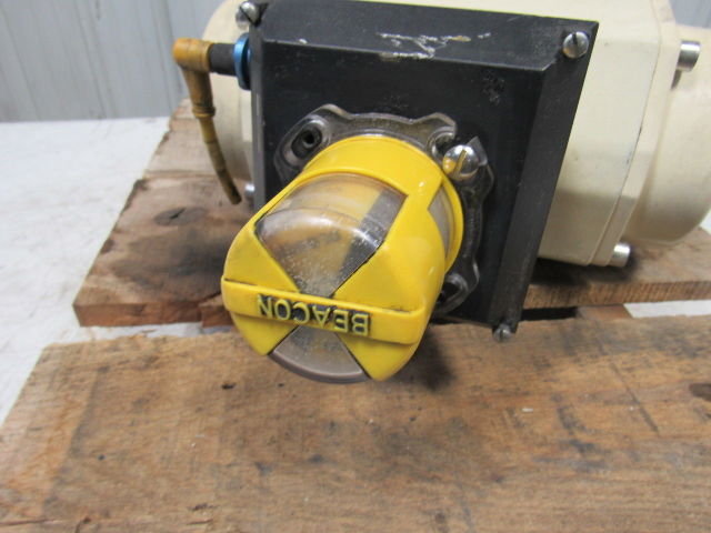 EL-O-Matic ESA 350/3A Valve Controller W/Grinell LC-8170-3 6" Butterfly Valve
