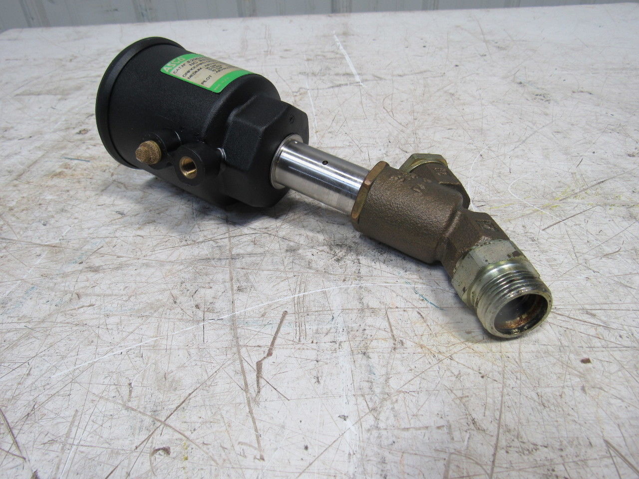 Asco E290A005 3/4" 2/2 Way Pressure Operated Valve Air/Water Pilot 4-10 Bar