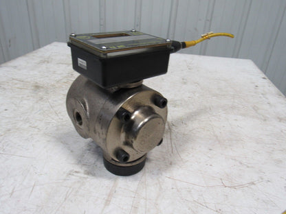 UFM MH-NSF20GM-12BP-32V1.0-A1WU-PC3 Type 4 0-20GPM Flow Meter 1/2" Ports