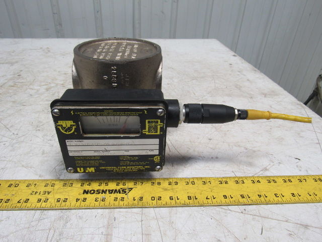 UFM MH-NSF16GM-12BP-32V1.0-A1WU-PC3 Type 4 0-16 GPM Flow Meter 1/2" Ports