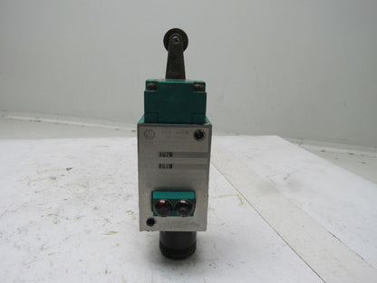 A-B Allen Bradley 802M Limit Switch w/ Actuator Arm & Indicator Lights