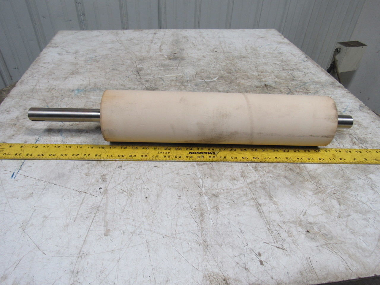 Kofab Custom Conveyor Belt Roller Lagging 4.69"X18.00" 4.483 x 4.69 x 20"