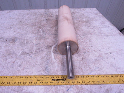 Kofab Custom Conveyor Belt Roller Lagging 4.69"X18.00" 4.483 x 4.69 x 20"