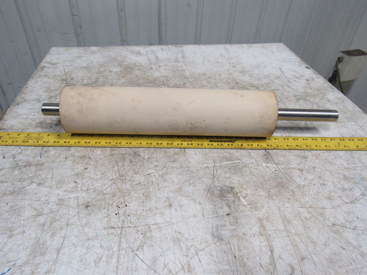 Kofab Custom Conveyor Belt Roller Lagging 4.69"X18.00" 4.483 x 4.69 x 20"